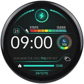 NotNow Light showing a data-rich watchface